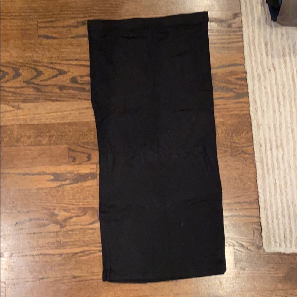 Jersey pencil skirt - midi